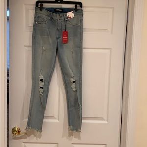 Express Ankle High rise stretch jeans - Size 6R